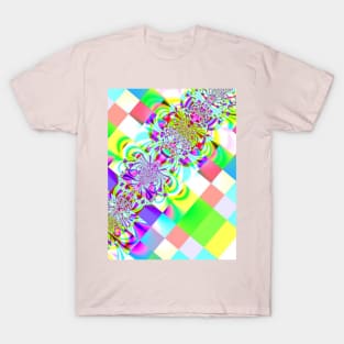 Bright Multicolor Squares T-Shirt